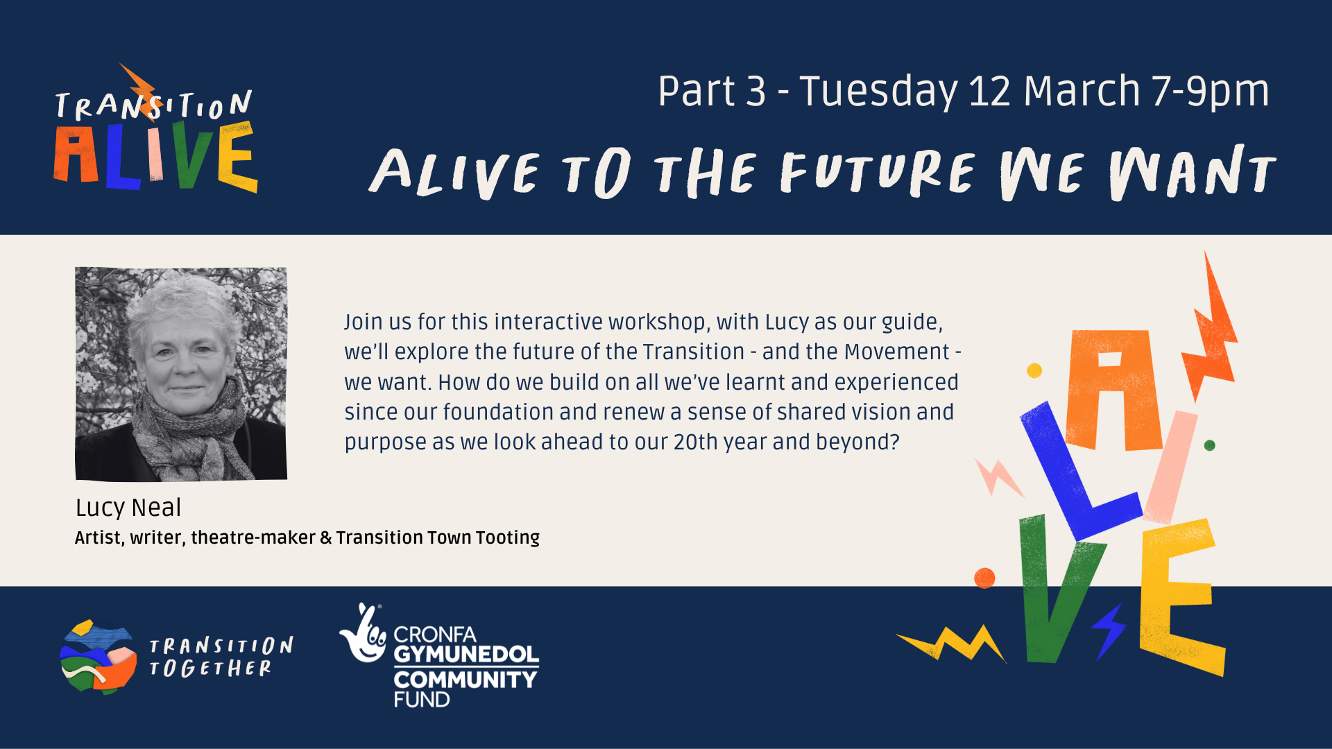 Transition Alive: Alive to the Transition we want